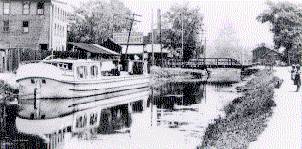 Canal Boat at Newark, Ohio