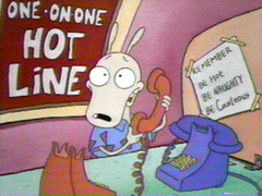 Rocko gets a job as a phone-sex operator